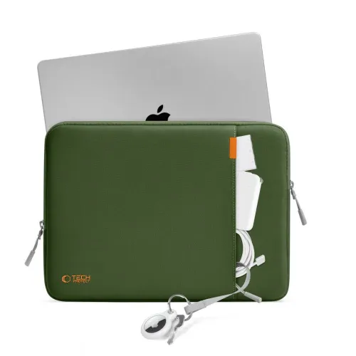 torba tech-protect defender na laptopa 13-14 - zielona na Arena.pl