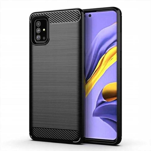 Spacecase Carbon Galaxy A71 Czarny na Arena.pl