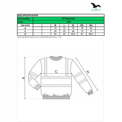 Bluza robocza Odblaskowa FLUO z HAFTEM LOGO x10 na Arena.pl