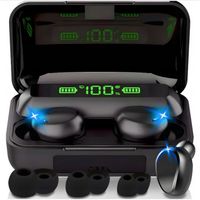 SŁUCHAWKI BEZPRZEWODOWE BLUETOOTH 5.1 TWS F9 TWS + POWERBANK