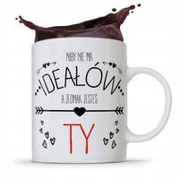 Kubek Prezent Dla Dziewczyny Kocham Cię Misiaku! Z Nadrukiem Ze Zdjęciem