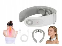 Masażer Karku Szyi Mięśni Terapia Cieplna Podczerwień Ems Tens Relaks