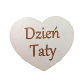 Serduszko sklejka "dzień taty"