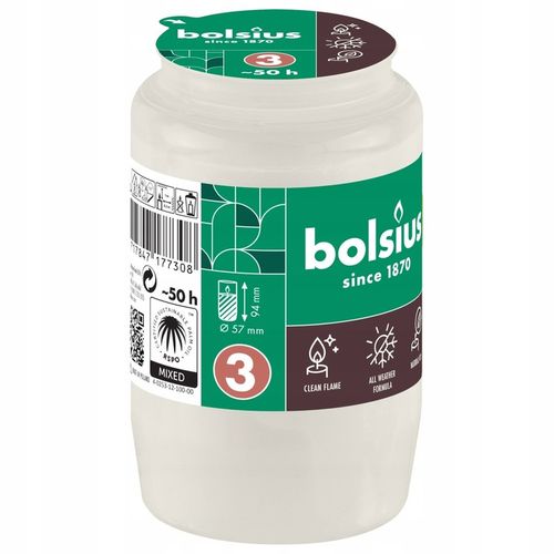 Wkłady do zniczy olejowe Bolsius RC3 20 sztuk na Arena.pl