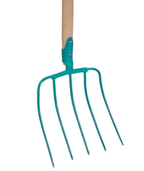 TUCHMET Widły gospodarcze 5 zębowe z trzonkiem profilowanym zdjęcie 1