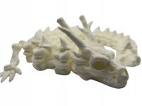 Smok CHIŃSKI SZKIELET Ruchoma Figurka 3D Flexi Kolor KOŚCI Prezent 30cm