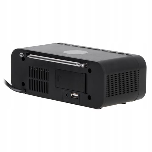 RADIOBUDZIK Z ŁADOWARKA INDUKCYJNA BLUETOOTH na Arena.pl
