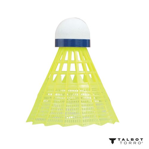 lotki do badmintona talbot torro tech 450 medium 6 szt. - żółte na Arena.pl