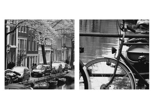 Obraz Na Płótnie - Amsterdam Rower - 150X100 Cm - Ea150X100-3516 na Arena.pl