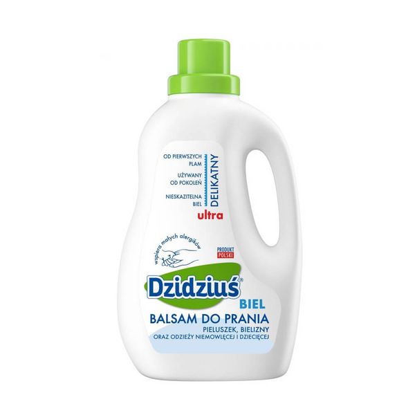 DZIDZIUŚ Balsam do prania 1,5 l - biel zdjęcie 1