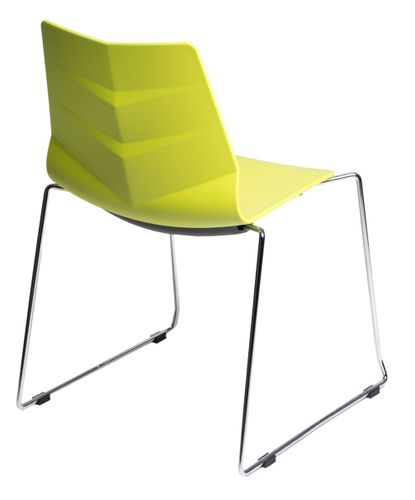 Krzesło leaf sl limonkowe na Arena.pl