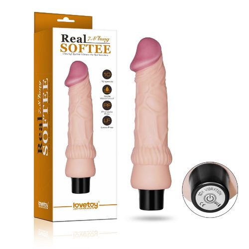 7.8 real softee vibrating dildo na Arena.pl