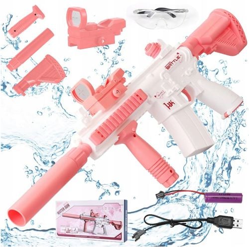 AUTOMATYCZNY ELEKTRYCZNY KARABIN PISTOLET NA WODĘ DUŻY MIOTACZ BLASTER na Arena.pl