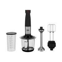 Blender ręczny Beko HBA 81762BX 750W 12 prędkości 4 ostrza 700 ml Stal