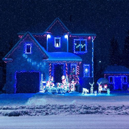 WĄŻ ŚWIETLNY ZEWNĘTRZNY 240 LED LAMPKI CHOINKOWE IP44 10m WIELOKOLOWY na Arena.pl