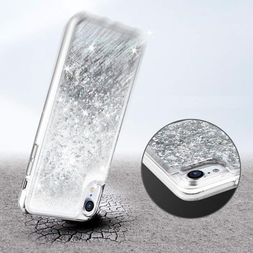 Etui Liquid Iphone X Srebrne na Arena.pl
