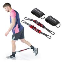 Taśma oporowa / ekspander do ćwiczeń inSPORTline Striker Double ∙ opór 11 kg ∙ regulowana długość