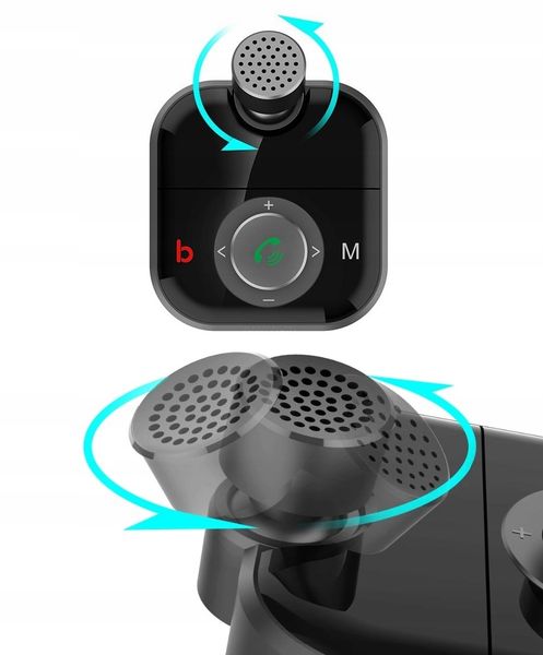 Ładowarka Samochodowa Transmiter do samochodu C72 Bluetooth zdjęcie 5