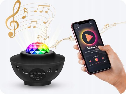 LAMPKA NOCNA KOSMOS PROJEKTOR GWIAZD RZUTNIK GWIAZD NIEBA DLA DZIECI PILOT na Arena.pl