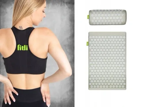 MATA ZDROWOTNA DO AKUPRESURY Z KOLCAMI + PODUSZKA na Arena.pl