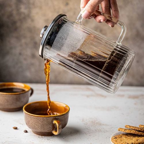 zaparzacz tłokowy do kawy/herbaty termiczny 600ml klausberg kb-7757 na Arena.pl