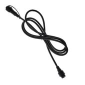 Czarny przewód zewnętrzny zasilający girlandy 2m do ogrodu outdoor