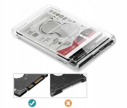 Obudowa dysku twardego USB 3.0 na SATA III do 2,5-calowego dysku SSD na Arena.pl