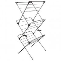 SUSZARKA PIONOWA 15M STAL MALOWANA 3 POZIOMY ANTYPOŚLIZGOWA