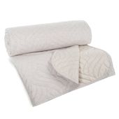 Narzuta pikowana LEN 170x210 beżowa 100gsm hot press