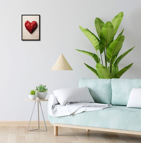 Plakat 25x35cm Kreślone Serce na Arena.pl