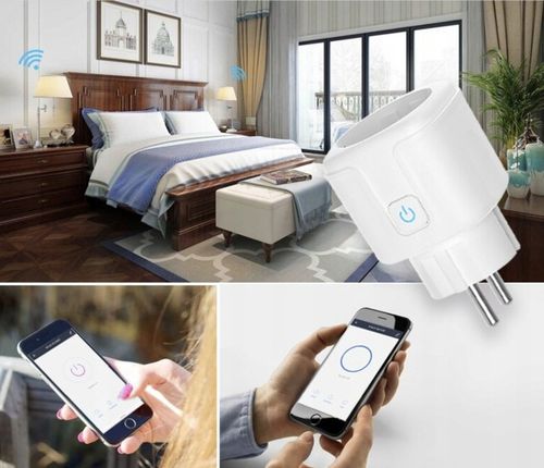 2x INTELIGENTNE GNIAZDKO WiFi SMART TUYA WATOMIERZ PROGRAMATOR TIMER na Arena.pl