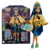MONSTER HIGH MONSTER FEST CLEO DE NILE LALKA POTWÓR MODOWA Z AKCESORIAMI