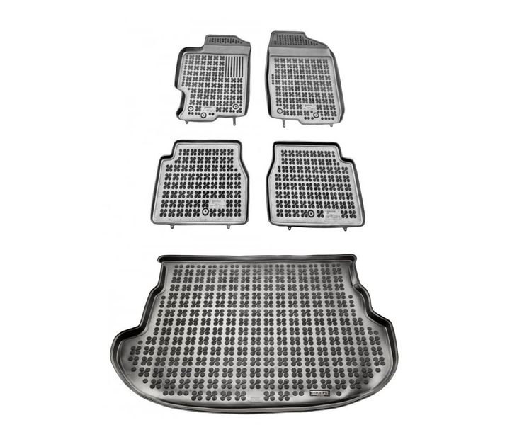 DYWANIKI GUMOWE I MATA Mazda 6 liftback 2002-2008 zdjęcie 1