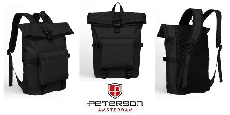 plecak miejski ptn nairobi-9152 black zdjęcie 2