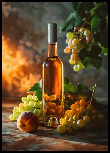 Plakat 50x70cm Bursztynowe Wino na Arena.pl