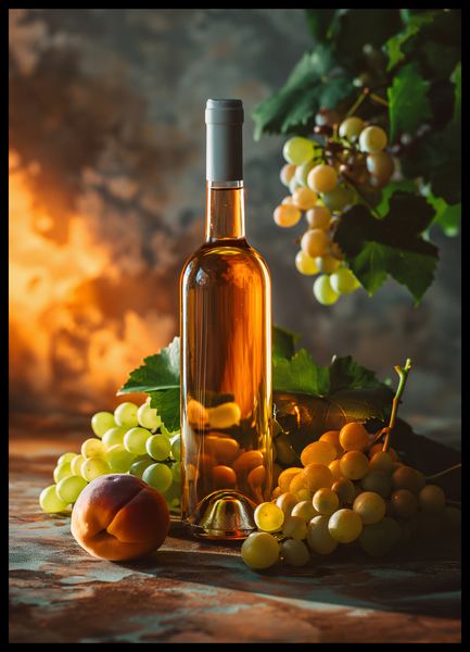 Plakat 50x70cm Bursztynowe Wino zdjęcie 2
