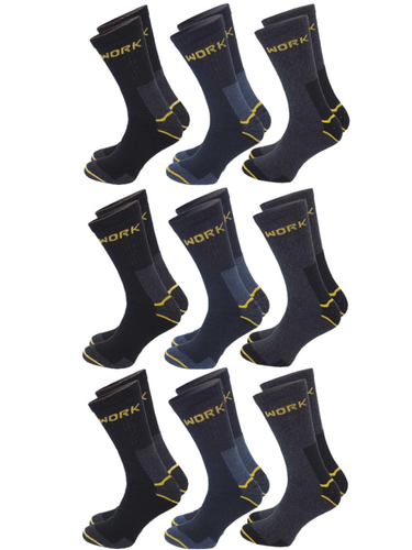 9x Skarpety ROBOCZE WORK FROTTE WZMACNIANE POLSKIE 39-42 na Arena.pl