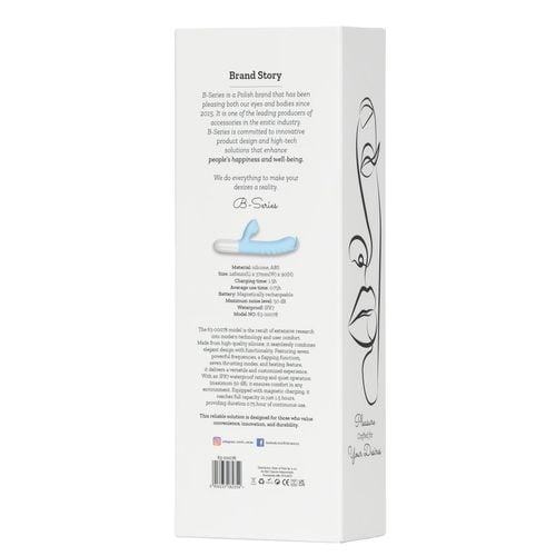 silicone vibrator 7 powerful modes -  flapping and 7 thrusting heating na Arena.pl