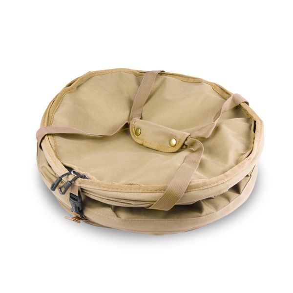 Kosz kempingowy cylindryczny khaki Offlander zdjęcie 2