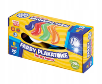 FARBY PLAKATOWE ASTRA 8KOL x 20ML STANDARD 5151