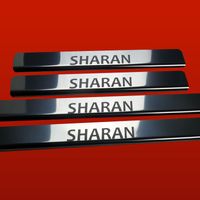 Listwa progowa VOLKSWAGEN SHARAN MK2 Stal nierdzewna 304 połysk 4szt