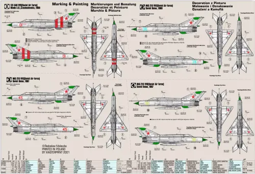 MiG-21S Czechoslovia, C-13, 1:72 na Arena.pl