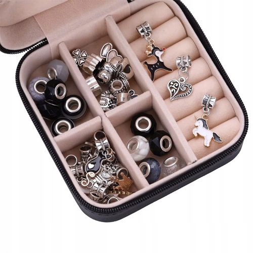 ZESTAW DO ROBIENIA BRANSOLETEK NASZYJNIKÓW PREZENT + KUFEREK FAJNY na Arena.pl