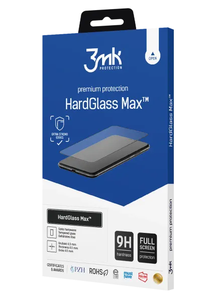 apple iphone 17 pro - 3mk hardglass max black zdjęcie 2