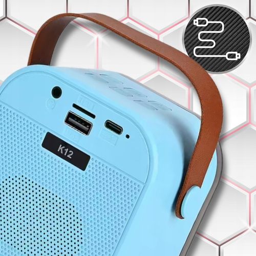 ZESTAW KARAOKE 2 MIKROFONY + GŁOŚNIK BEZPRZEWODOWY BLUETOOTH SUPER DŹWIĘK na Arena.pl