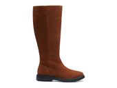 Clarks Kozaki damskie - Un Elda Hi - rozmiar 36 - brązowa skóra naturalna