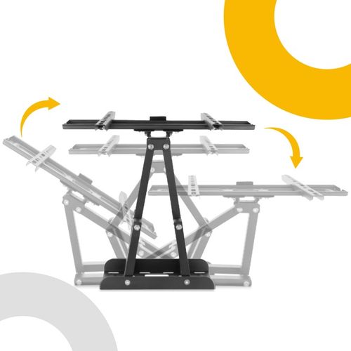 UCHWYT TELEWIZORA WIESZAK TV 32-70'' OBROTOWY RUCHOMY ŚCIENNY UNIWERSALN 0F na Arena.pl