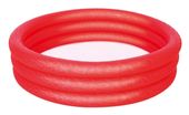 Basen Dla Dzieci Dmuchany Brodzik Czerwony 102X25Cm Bestway + Łatka
