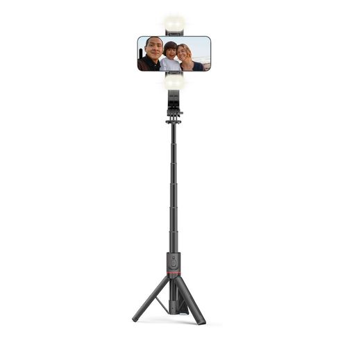 TECH-PROTECT L05S BLUETOOTH SELFIE STICK TRIPOD & LED LIGHT BLACK na Arena.pl
