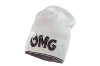 Jamiks VIVIANNA czapka OMG dla dziewczynki szary 52-54